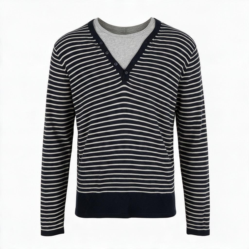 Blue Cotton Jumper