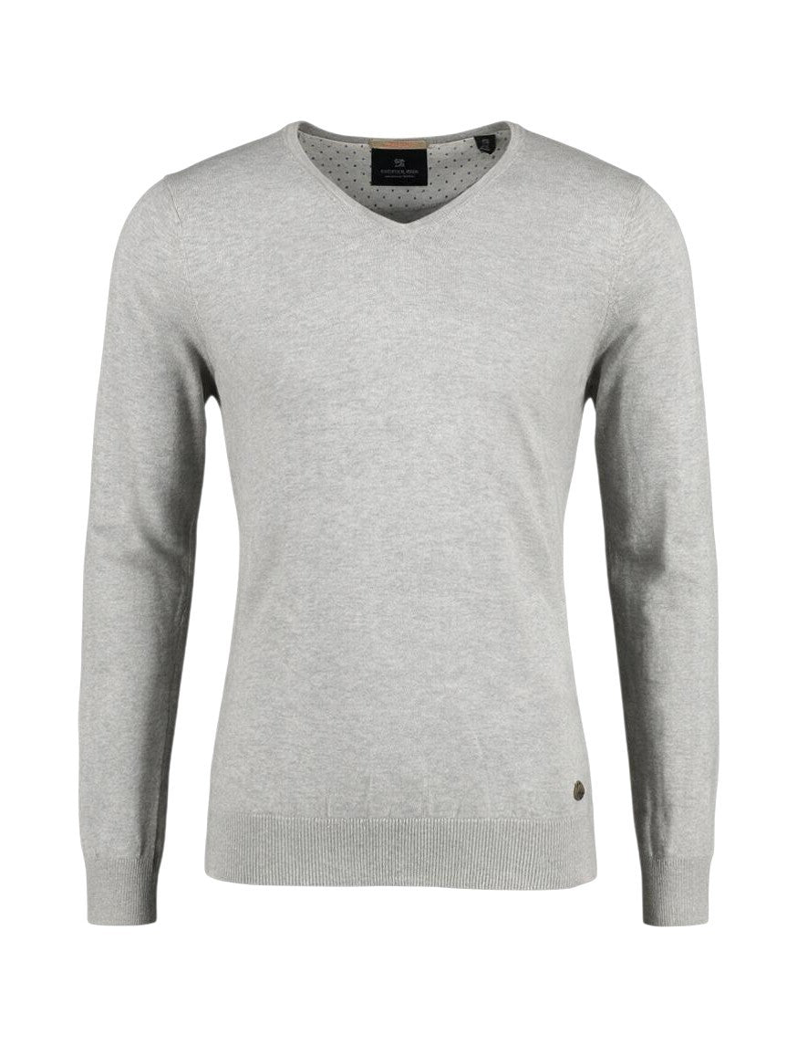 Grey Cotton Jumper