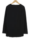 Black Cotton T-Shirt