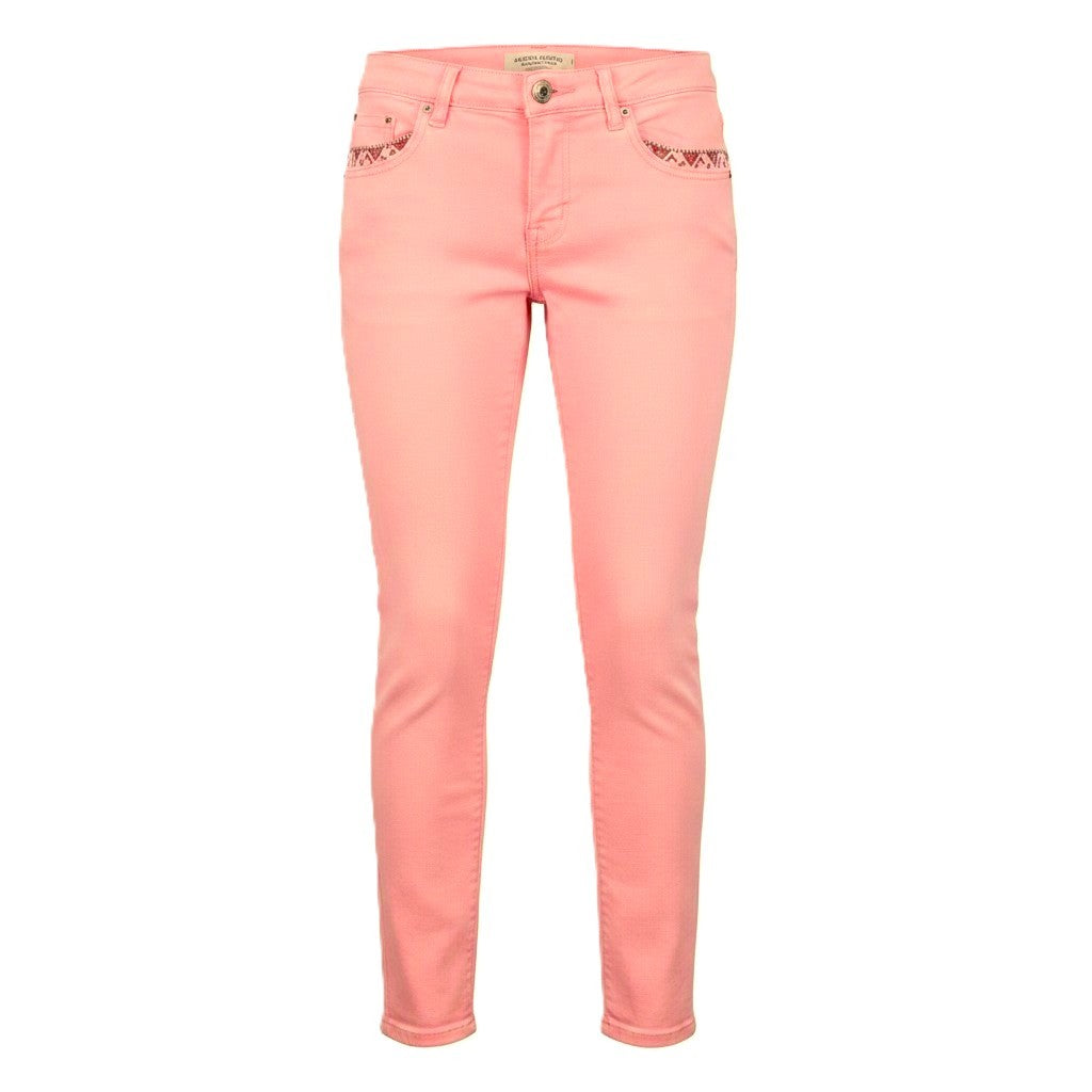 Pink Cotton Trousers