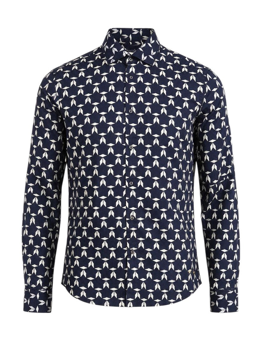 Blue Cotton Shirt