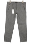 Grey Cotton Trousers