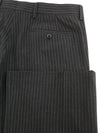 Grey Polyester Trousers