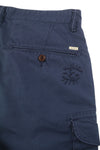 Blue Cotton Shorts