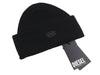 DIESEL Men Hat Bini Nr.2 Berretto Black Wool Knit Beanie