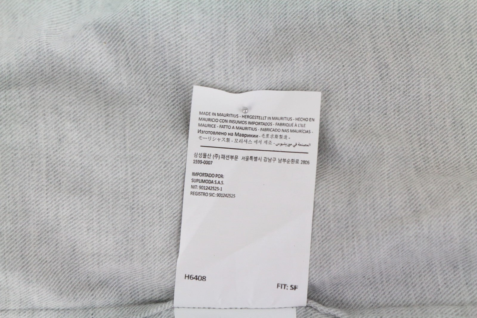 SUITSUPPLY Men's Formal Shirt 39/15 1/2-40/15 3/4 Grey Egyptian Cotton Slim Fit