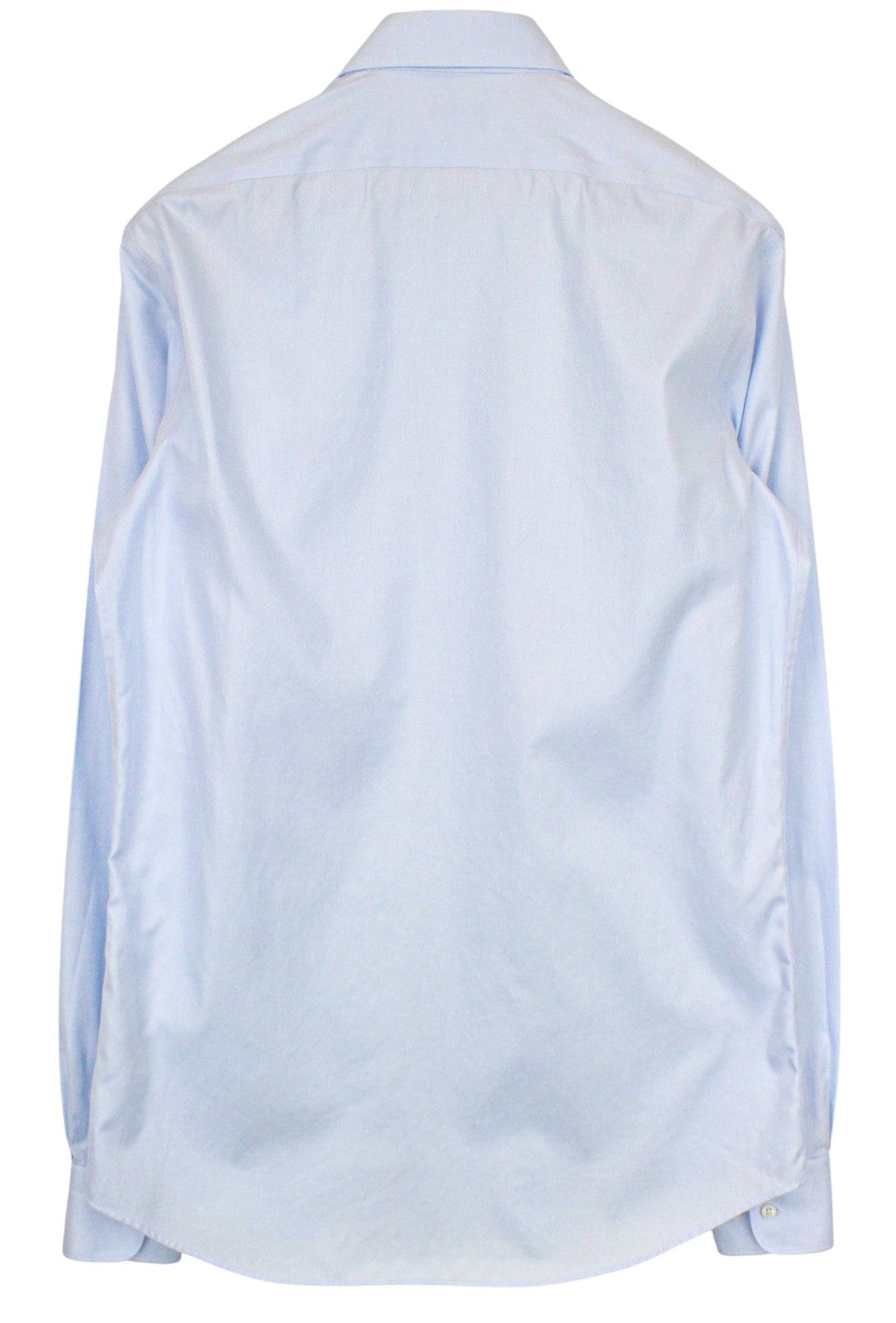 SUITSUPPLY Men's Formal Shirt 40-7/15 3/4L Blue Long Sleeve Cotton Button-Up