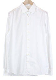 SUITSUPPLY Men's Formal Shirt 41L/16L White Long Sleeve Slim Fit Pure Cotton