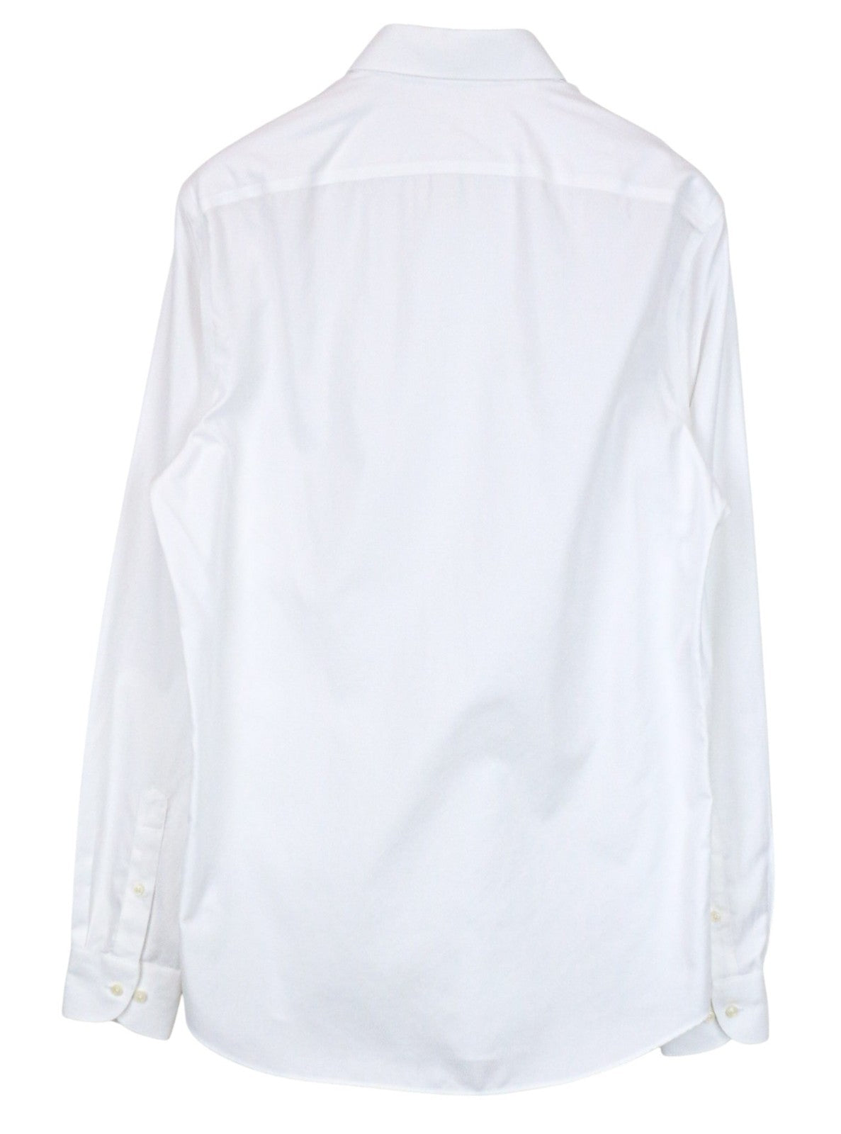 SUITSUPPLY Men's Formal Shirt 41L/16L White Long Sleeve Slim Fit Pure Cotton