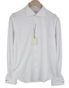 White Jersey Dress Shirt