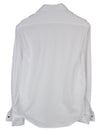 White Jersey Dress Shirt