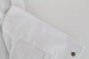 White Jersey Dress Shirt
