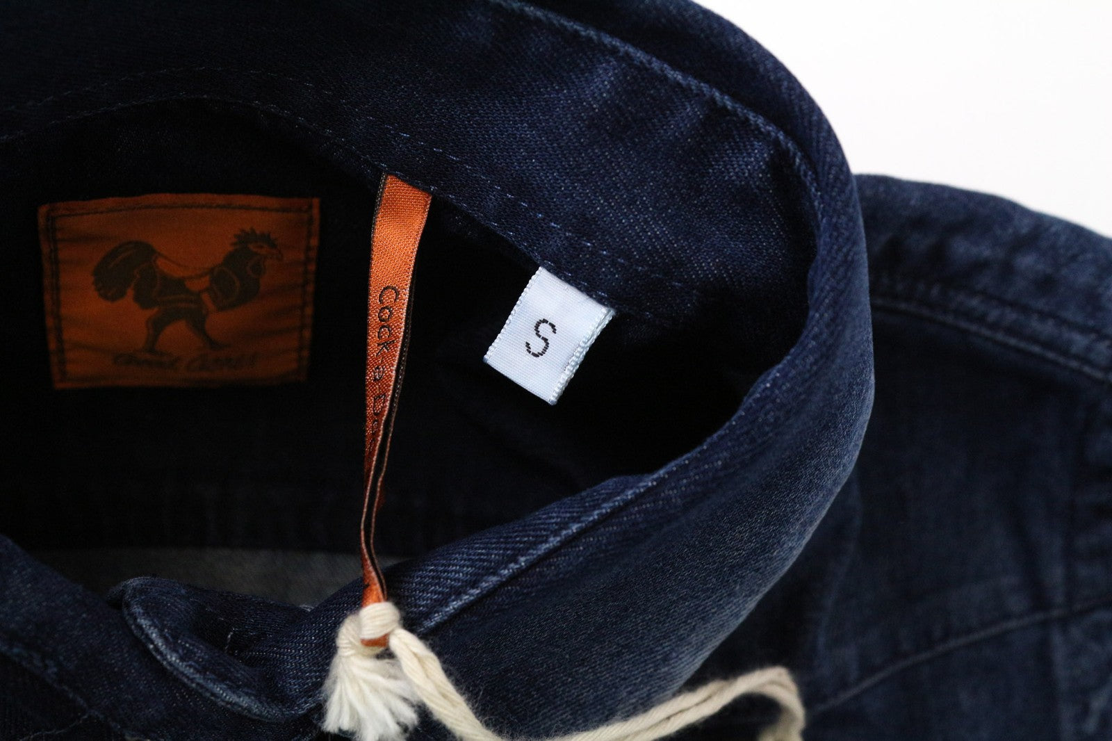 GOOD GENES Women's Shirt S Blue Washed Denim Cotton Button-Up Long Sleeve