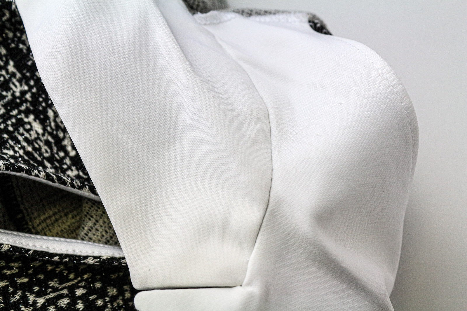 FRANKIE MORELLO Women's Dress 38 Black Sleeveless Jacquard Cotton Blend