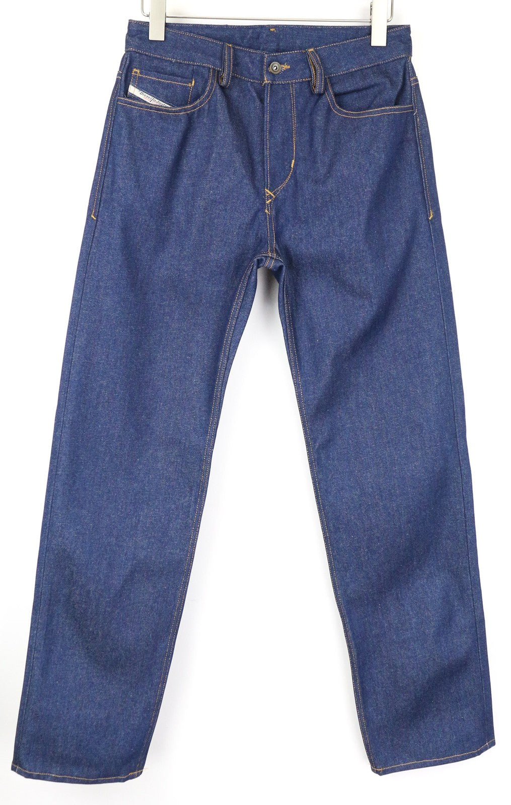 DIESEL D-Kodeck 0078C Men's Jeans W28/L32 Blue Straight Button-Fly Cotton