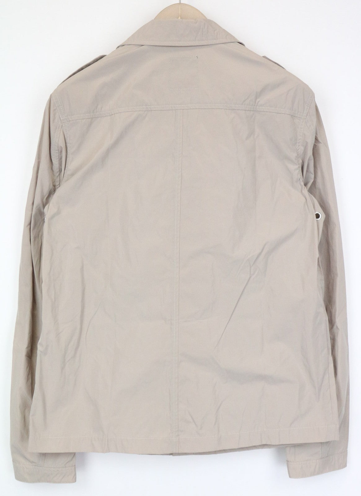 GAUDI JEANS Men's Jacket M Beige Brown Lightweight Single-Breasted Casual