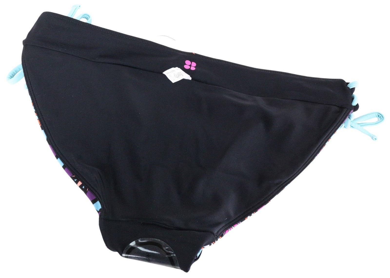 SWEATY BETTY Purity Retreat Women's Bikini Pant L Purple Black Reversible