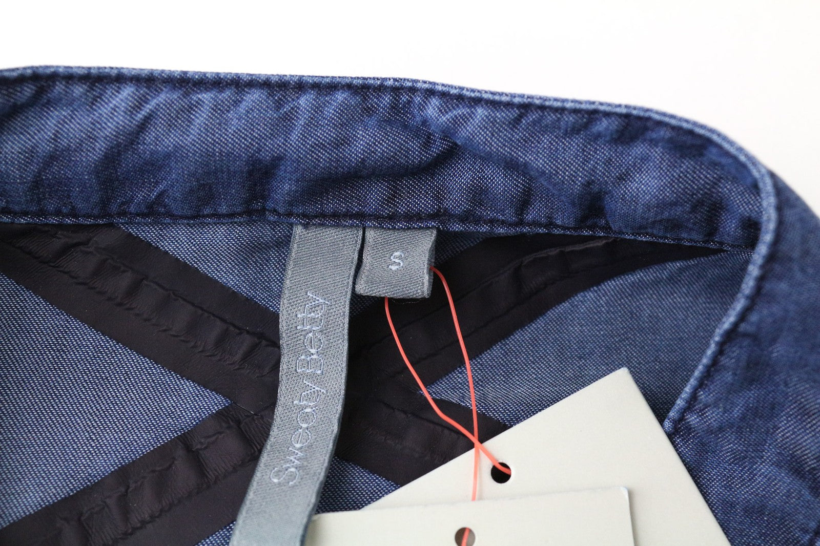 SWEATY BETTY Kvasir Luxe Women's Dress S Blue Lightweight Long Sleeve Shirt