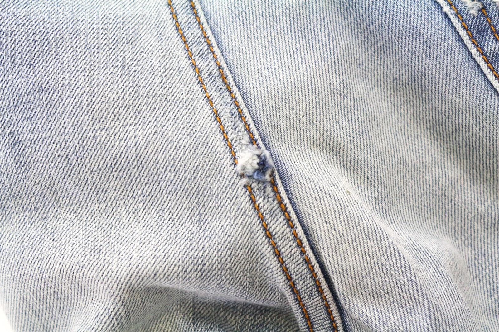 DIESEL Men's Jeans W32 Light Blue Distressed Cotton 5-Pocket Bootcut Fit