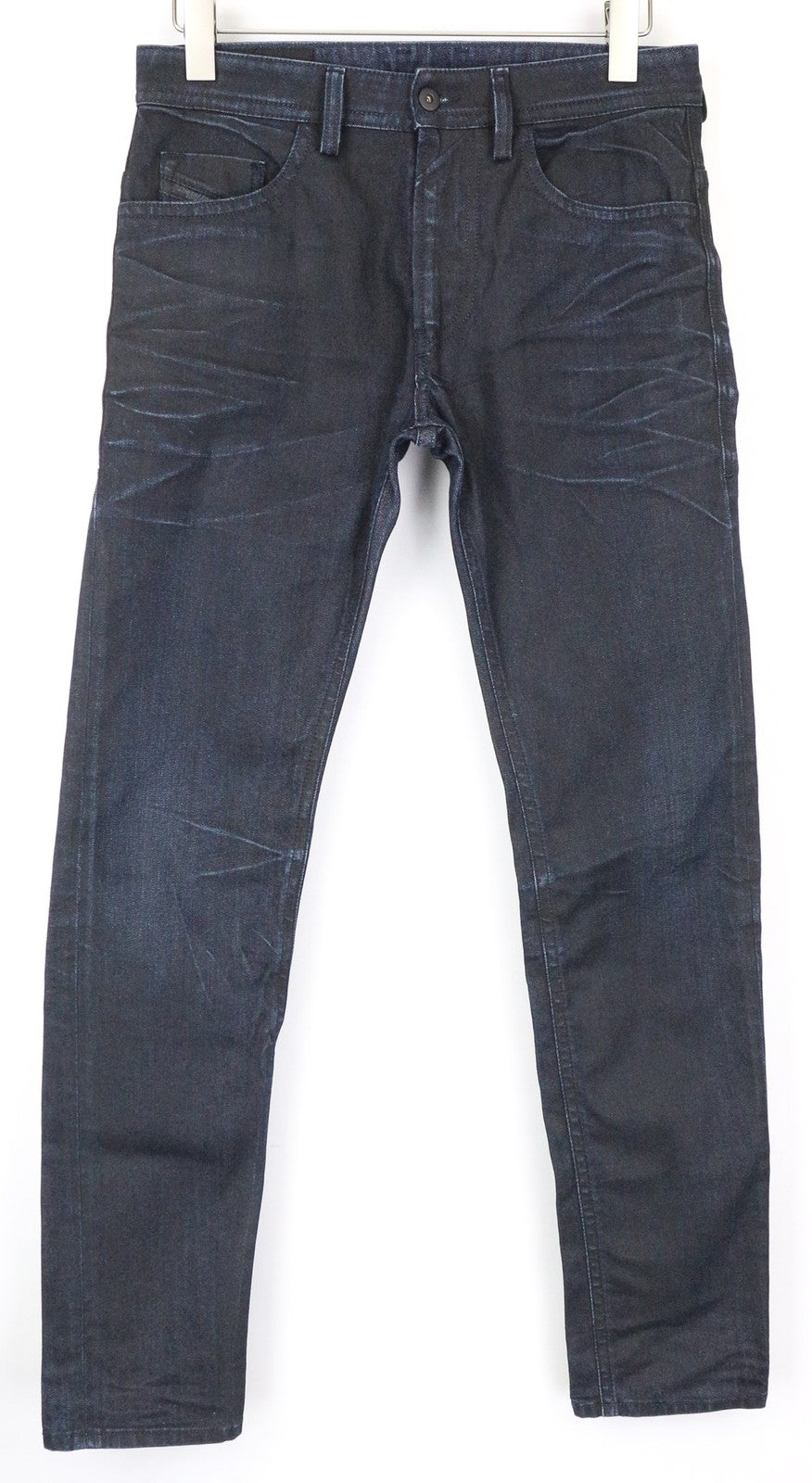 DIESEL Thommer 087AU Men's Jeans W30/L32 Slim Dark Blue Cotton Stretch Fit