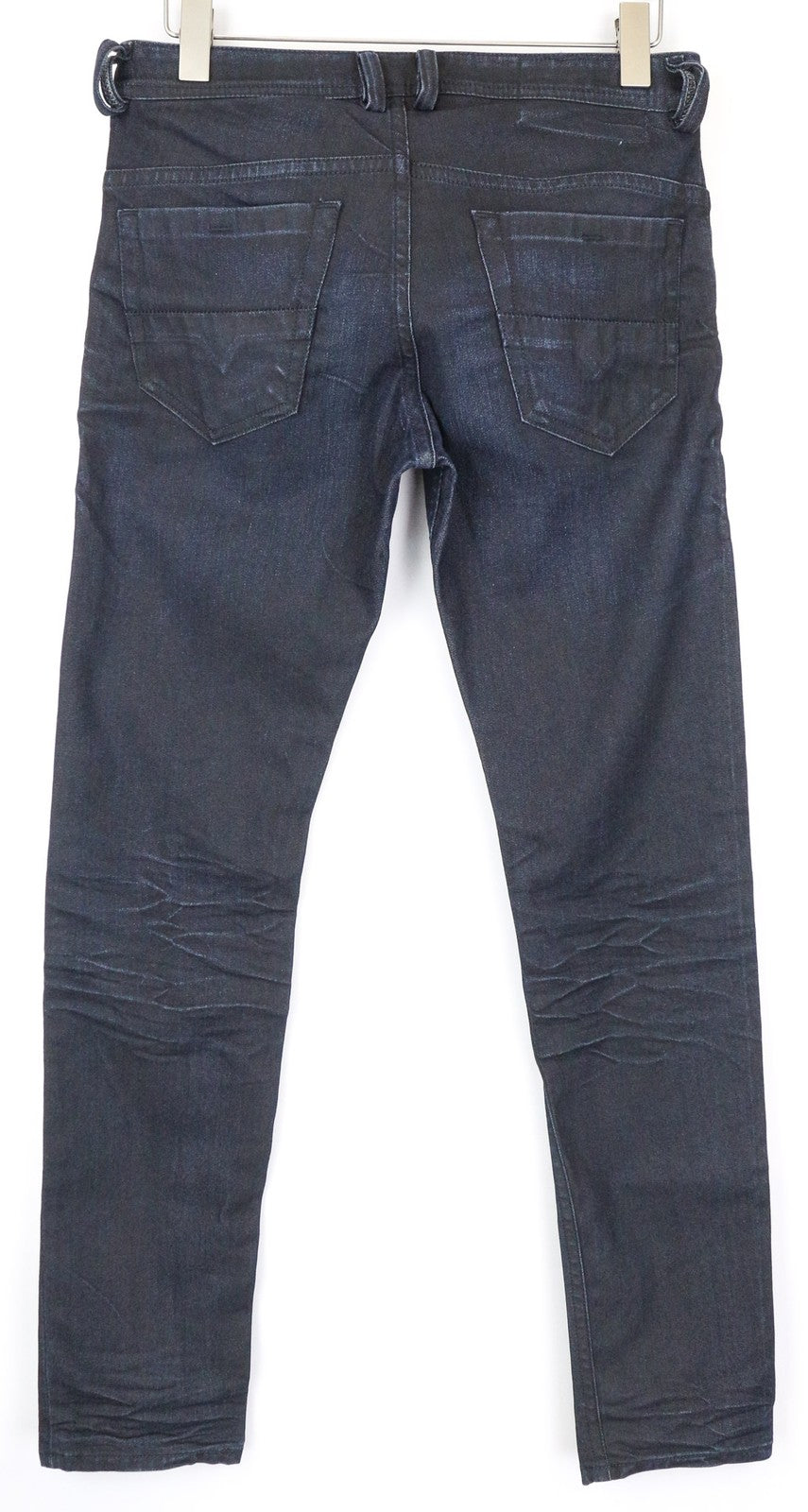 DIESEL Thommer 087AU Men's Jeans W30/L32 Slim Dark Blue Cotton Stretch Fit