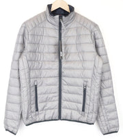 TUCANO URBANO Lot Pack Men's Jacket M Grey Lined Zipped Moto Windbreaker