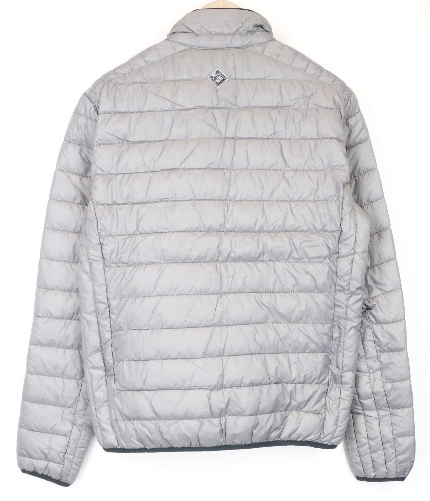 TUCANO URBANO Lot Pack Men's Jacket M Grey Lined Zipped Moto Windbreaker