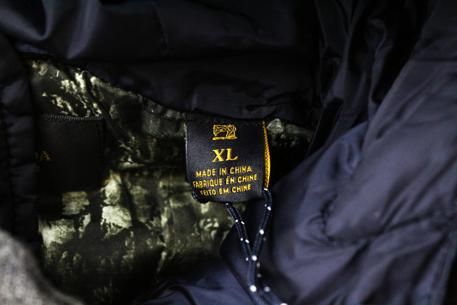 SCOTCH & SODA Ams Couture Men's Jacket XL Grey Navy Wool Blend Hooded Vest