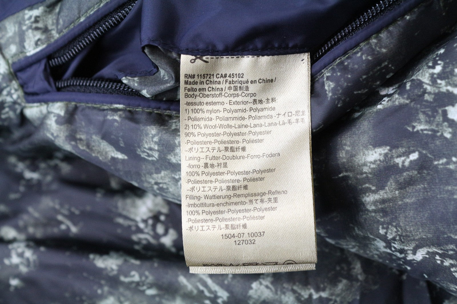 SCOTCH & SODA Ams Couture Men's Jacket XL Grey Navy Wool Blend Hooded Vest