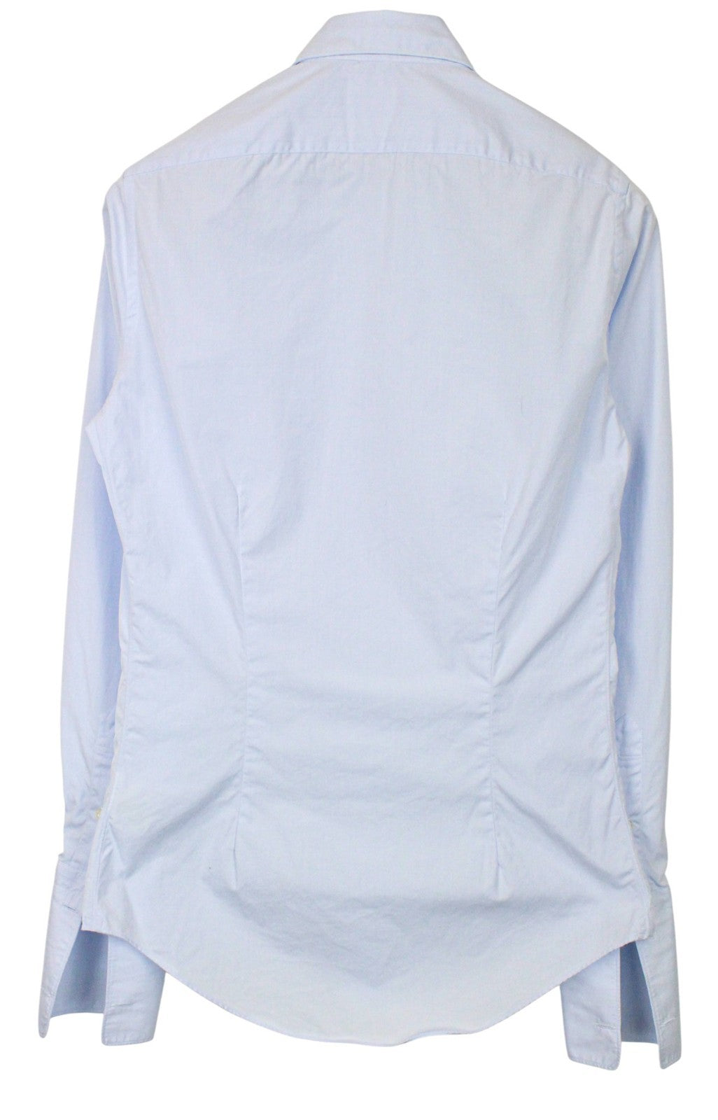 SUITSUPPLY Men's Formal Shirt ~XS Light Blue Cotton Extra Slim Classic Fit