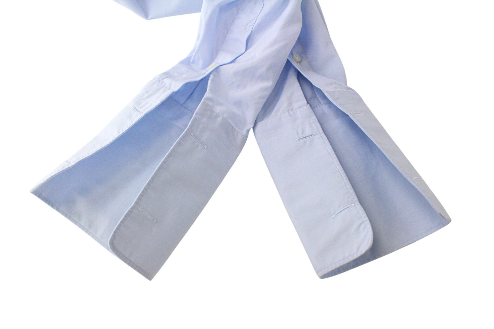 SUITSUPPLY Men's Formal Shirt ~XS Light Blue Cotton Extra Slim Classic Fit