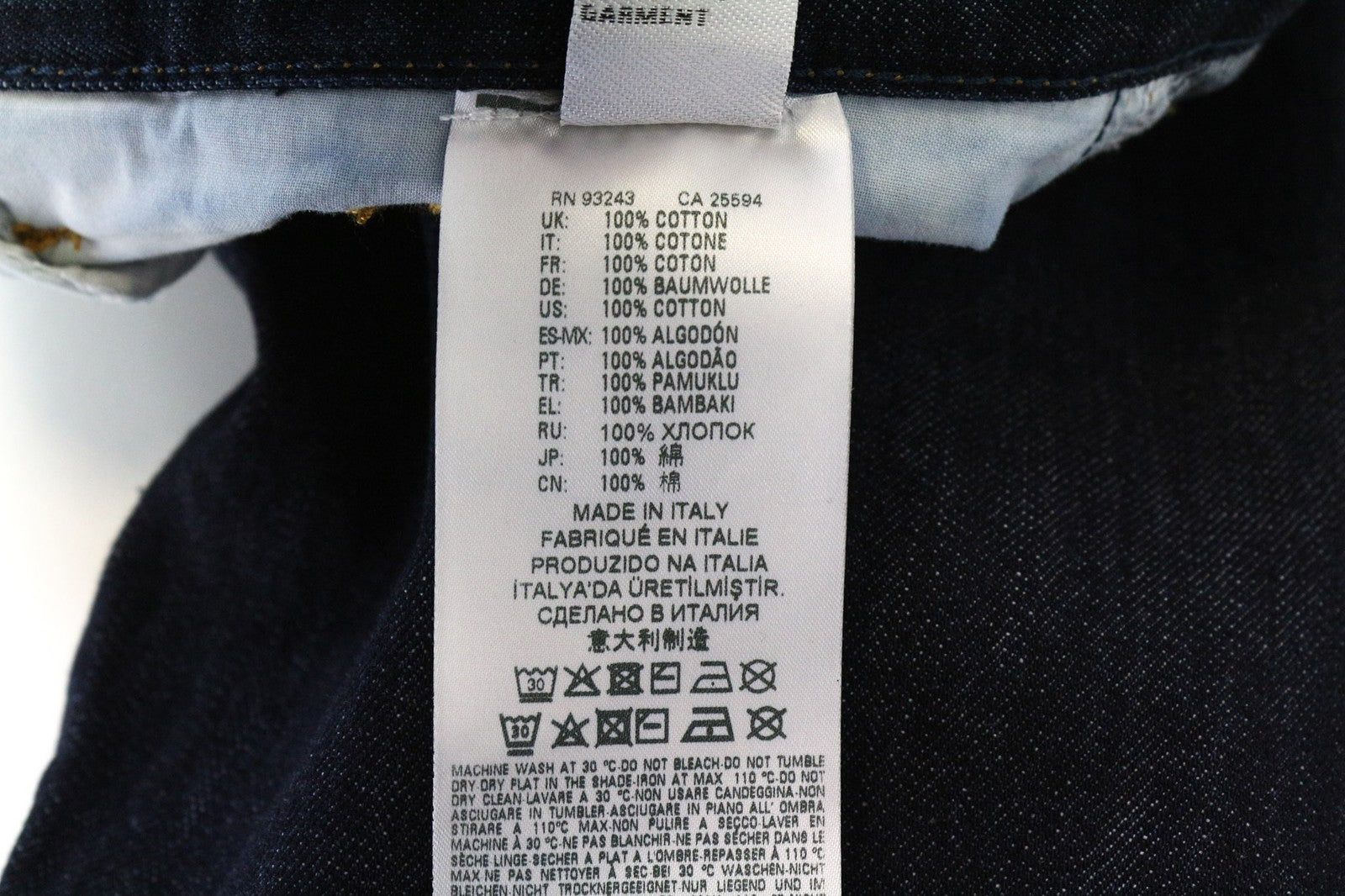 DIESEL Mharky 0091J Men's Jeans W34 Skinny Slim Fit Dark Blue Cotton Denim