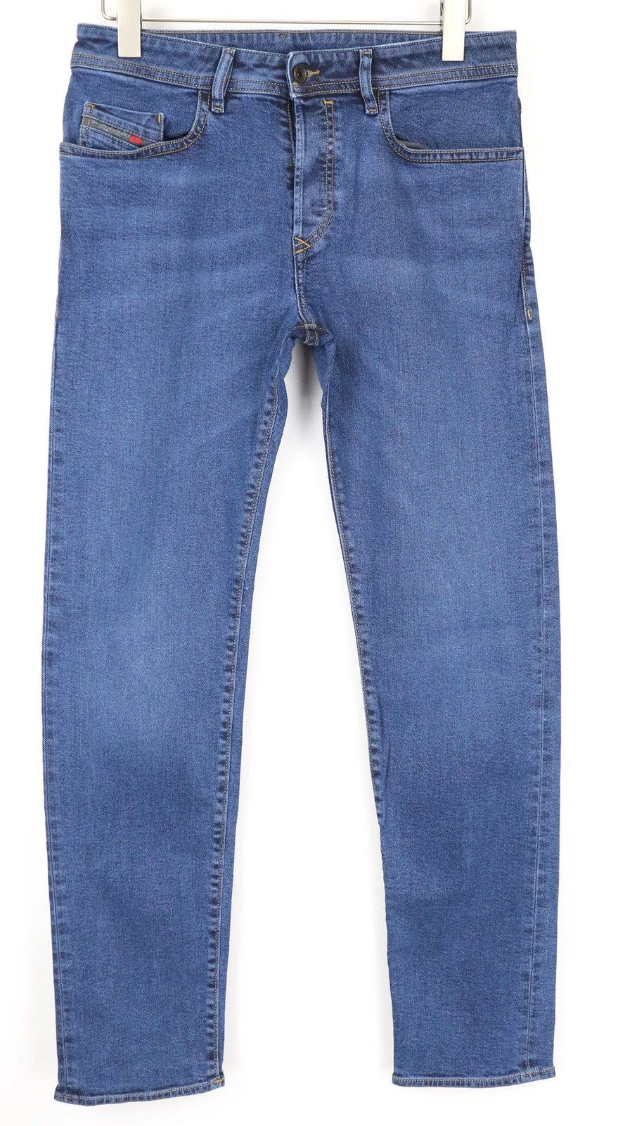 DIESEL Buster 084SJ Men's Jeans W30/L30 Slim Blue Cotton Stretch Tapered Cut