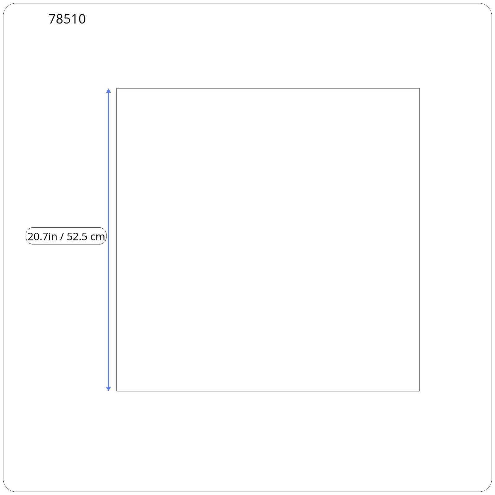 JOHN RICHMOND Men's Scarf OS White Skull Pattern Cotton Pocket Square