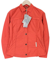 TUCANO URBANO Demetra Women's Jacket IT38 Coral Cotton Blend Moto Coat