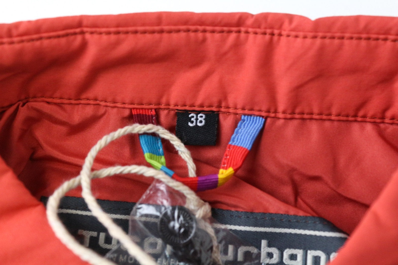 TUCANO URBANO Demetra Women's Jacket IT38 Coral Cotton Blend Moto Coat