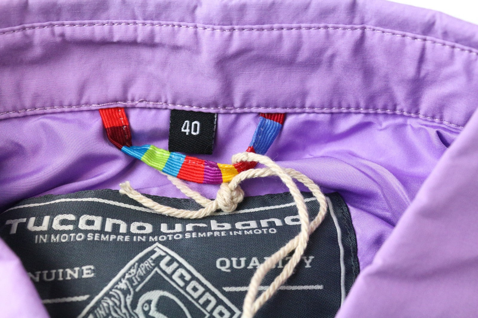 TUCANO URBANO Demetra Women's Jacket IT40 Purple Cotton Blend Coat