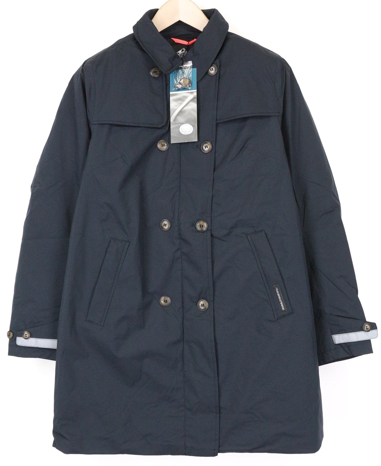 TUCANO URBANO Serissa Light Women's Jacket EU38 Navy Moto Double-Breasted