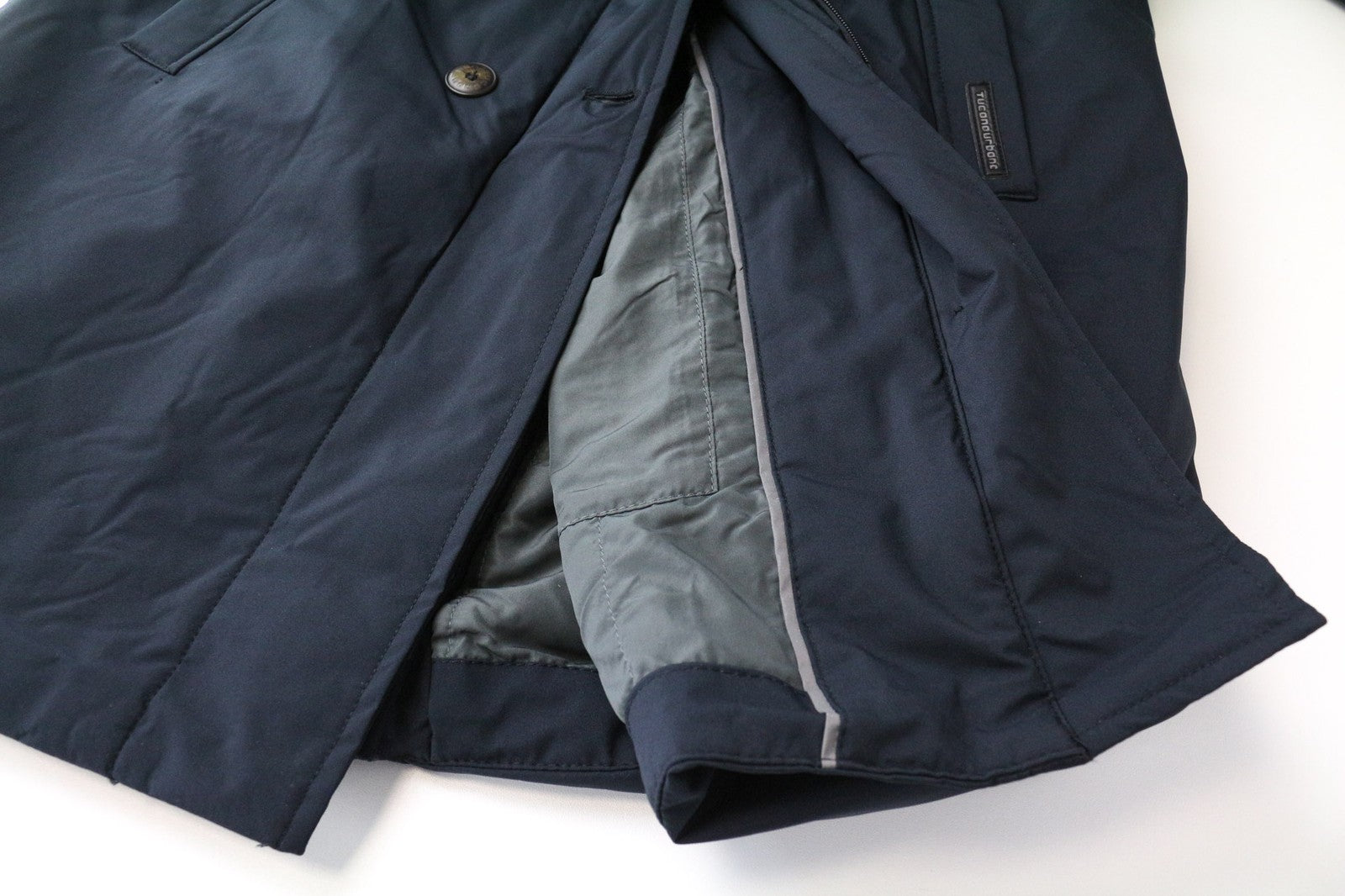 TUCANO URBANO Serissa Light Women's Jacket EU38 Navy Moto Double-Breasted