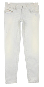 DIESEL Getlegg 0602F Women's Jeans W27/L32 Slim Skinny Blue Striped Stretch