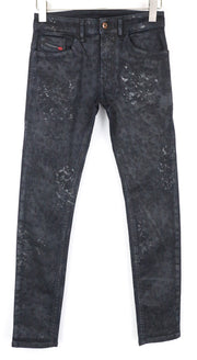 DIESEL Thommer CB-NE 069CQ Men's Jeans W26 Jogg Navy Slim Skinny Sweat Denim