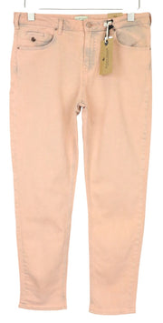 MAISON SCOTCH Petit Ami Women's Jeans W28 Slim Boyfriend Pink Stretch Cotton