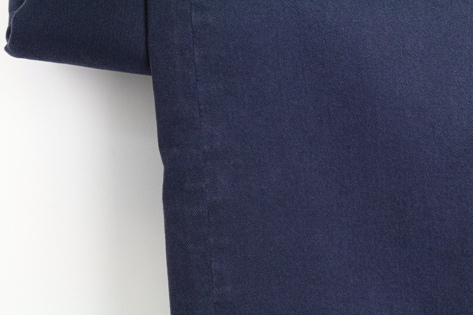 RICHMOND Men's Trousers 48 Blue Cotton Stretch Flat Front Casual Style