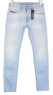 DIESEL Thommer 081AR Men's Jeans W28/L32 Slim Skinny Blue Stretch Denim