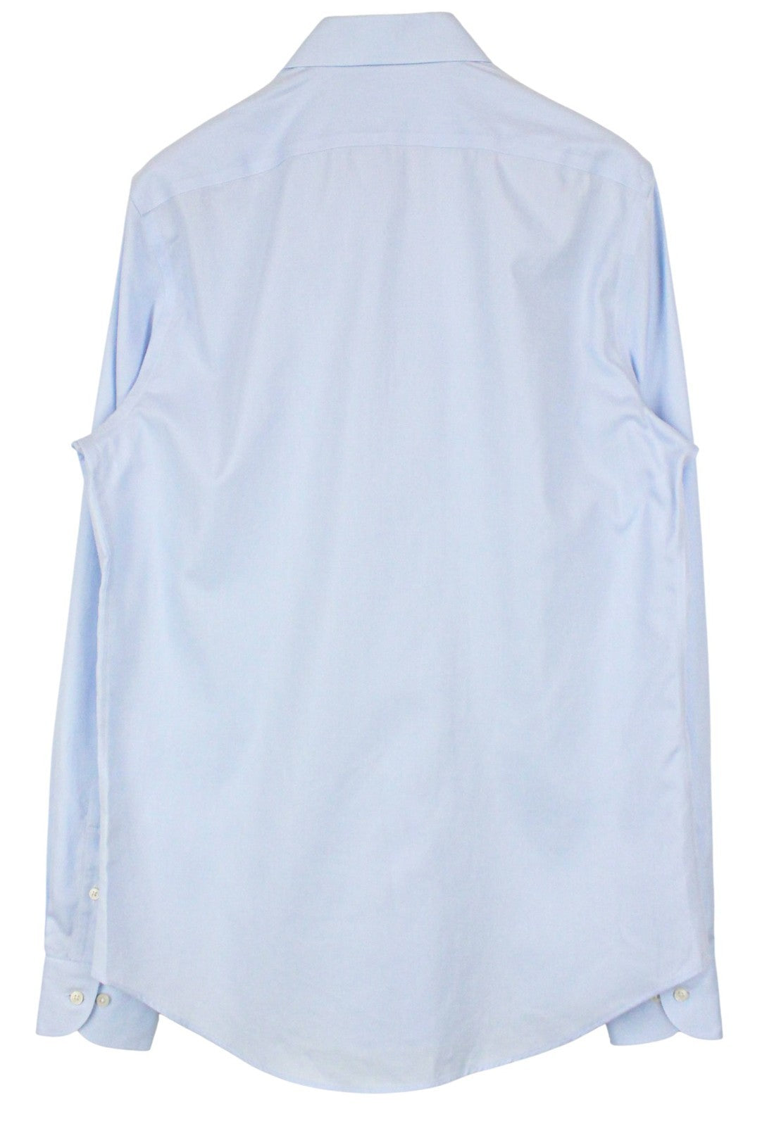 SUITSUPPLY Men's Formal Shirt 41L/16L Light Blue Slim Cutaway Pure Cotton