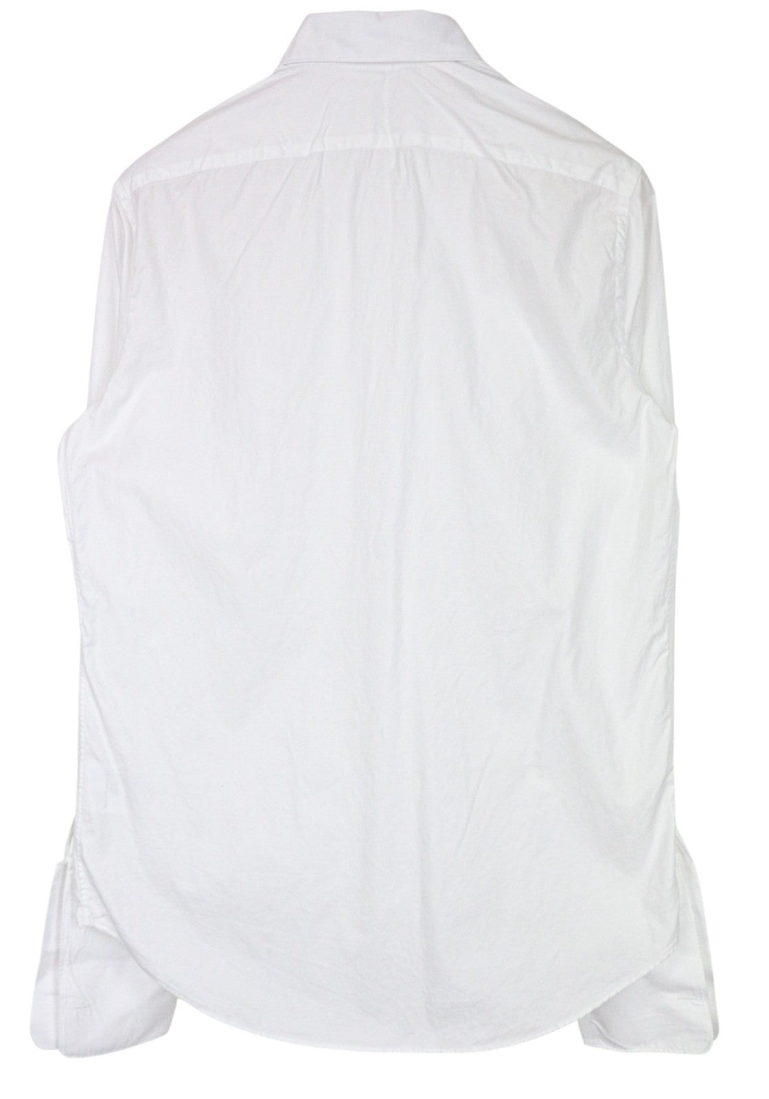 SUITSUPPLY Men's Formal Shirt 39/15 1/2 White Slim Egyptian Cotton Cuff