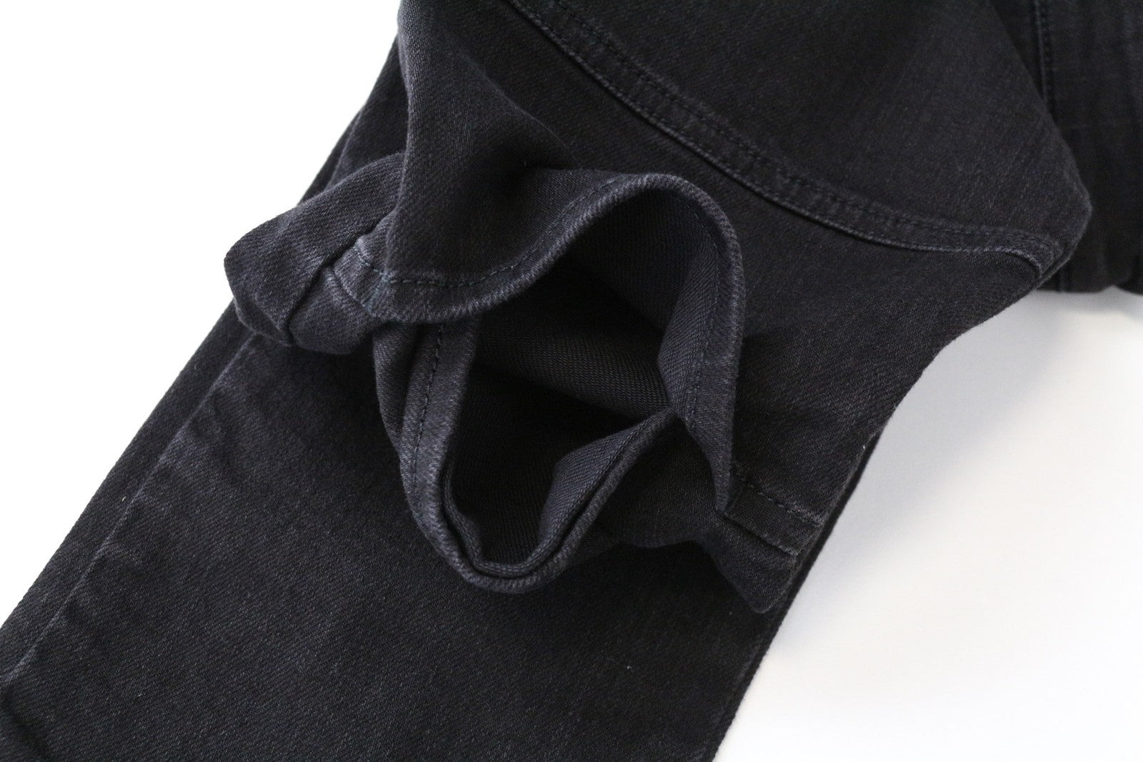 DIESEL De-Cinty 8880R Women's Black Skinny Jeans W30 Biker Stretch Slit Knee