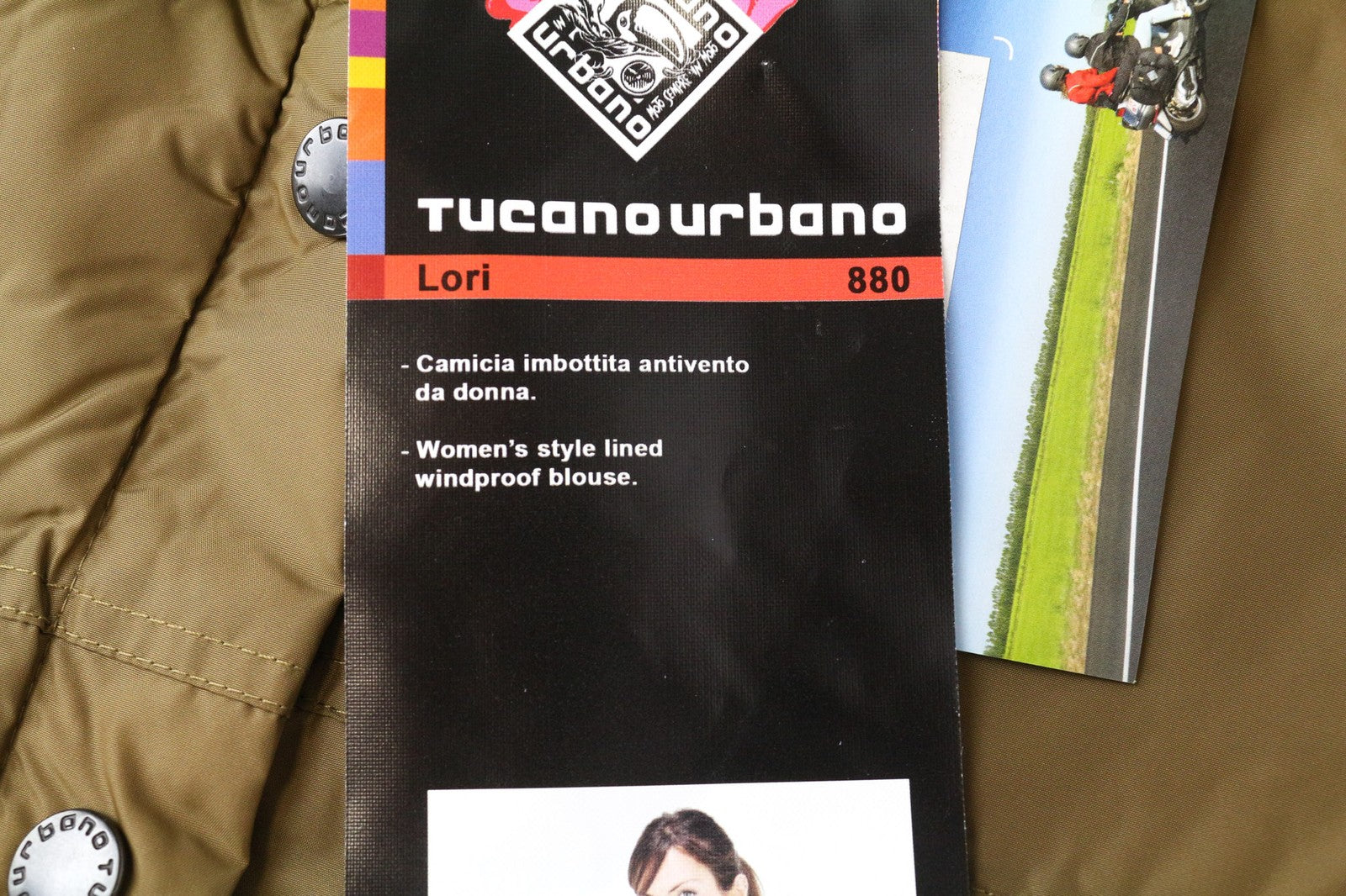 TUCANO URBANO Lori Women's XS Brown Windproof Lined Casual Single-Breasted