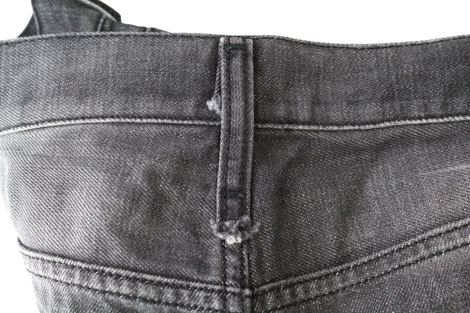 DIESEL Mharky 083AB Men's W34 Slim Skinny Grey Painted Distressed Jeans