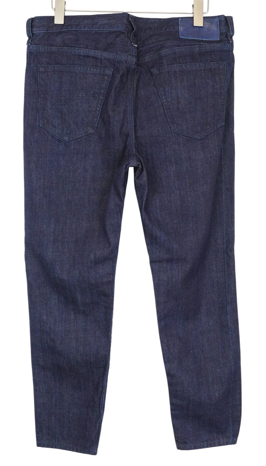 DIESEL Mharky 080AF Men's W34 Slim Skinny Navy Blue Plain 5-Pocket Jeans